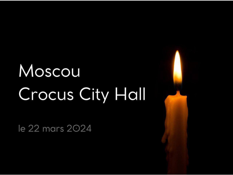 LE 22 MARS 2024, UNE MONSTRUEUSE ATTAQUE TERRORISTE A EU LIEU A L'HOTEL DE VILLE DE CROCUS, DANS LA REGION DE MOSCOU.