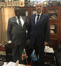 Ministre de la Défense Nationale et des Anciens Combattants de la République du Burundi a reçu l’Ambassadeur de la Russie