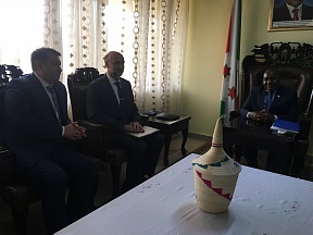 Ambassadeur de la Russie au Burundi et la délégation de la société « Lisma » reçus en audience par le Deuxième Vice-Président de la République du Burundi