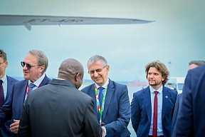 ПРЕЗИДЕНТ БУРУНДИ ПРИБЫЛ В САНКТ-ПЕТЕРБУРГ ДЛЯ УЧАСТИЯ В САММИТЕ РОССИЯ-АФРИКА