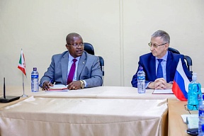 RENCONTRE AVEC MINISTRE DE LA DEFENSE NATIONALE ET DES ANCIENS COMBATTANTS DE LA REPUBLIQUE DU BURUNDI
