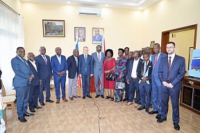 Réception à l'occasion du 60e anniversaire des relations diplomatiques entre  la Russie et le Burundi