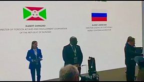 SIGNATURE D’UN ACCORD ENTRE LE GOUVERNEMENT DE LA FÉDÉRATION DE RUSSIE ET LE GOUVERNEMENT DE LA RÉPUBLIQUE DU BURUNDI SUR LA COOPÉRATION DANS LE DOMAINE DE L'UTILISATION DE L'ÉNERGIE ATOMIQUE À DES FINS PACIFIQUES