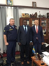 Sur la visite de la délégation militaire russe en République du Burundi Sur la visite de la délégation militaire russe en République du Burundi